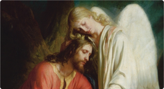 Carl Heinrich Bloch - Detail of Christ at Gethsemane