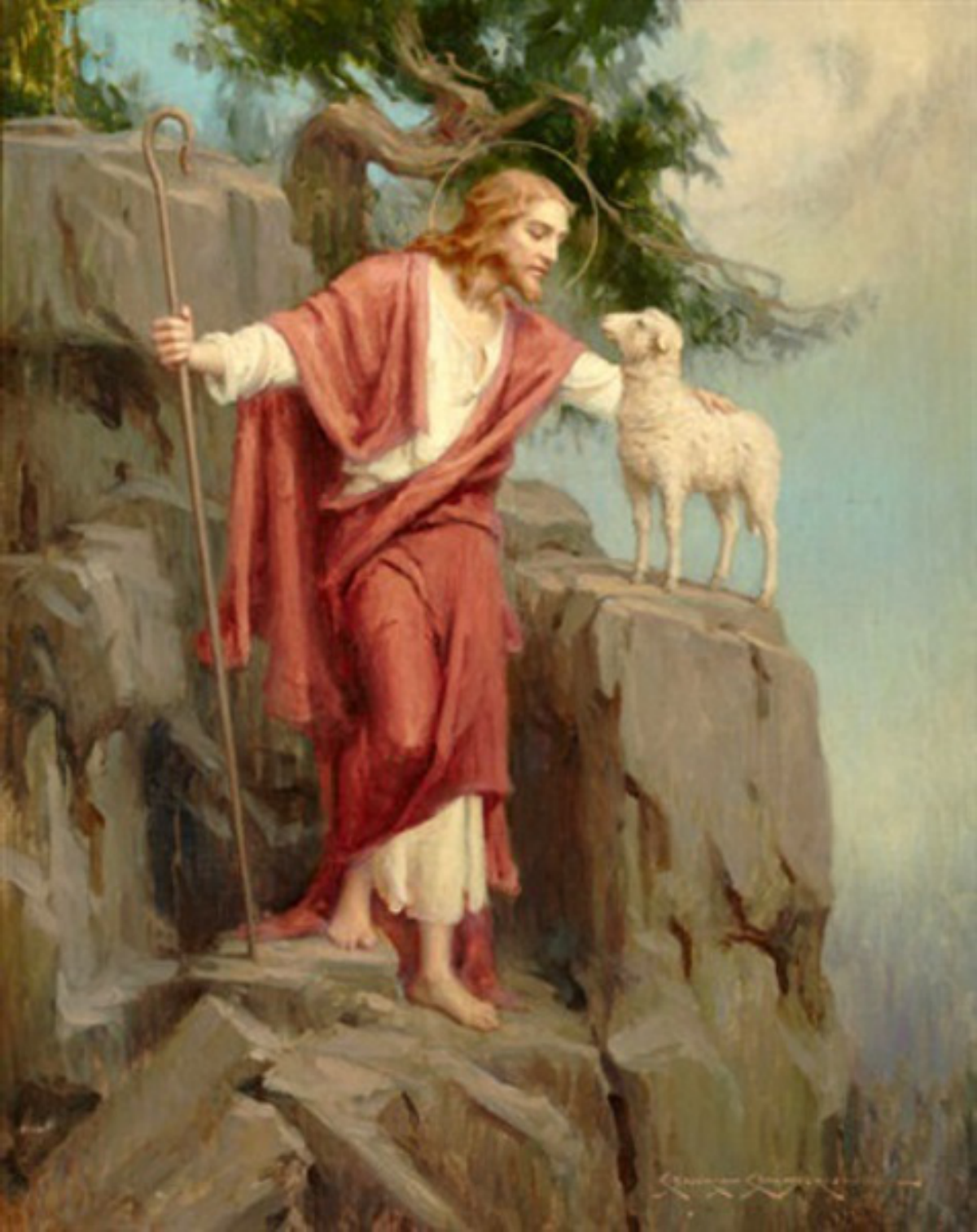 Jesus with the lost lamb Charles-bosseron-chambers-jesus-and-the-lost-sheep2